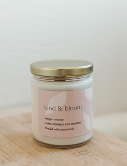 tropical soy candle